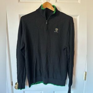 Lamborghini half-zip sweater